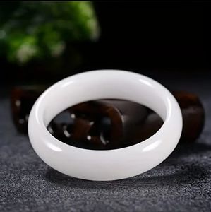 Rare Natural Golden Silk Jade / White Bracelet Bangle.